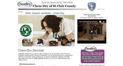 Desktop Screenshot of chemdrystclair.com